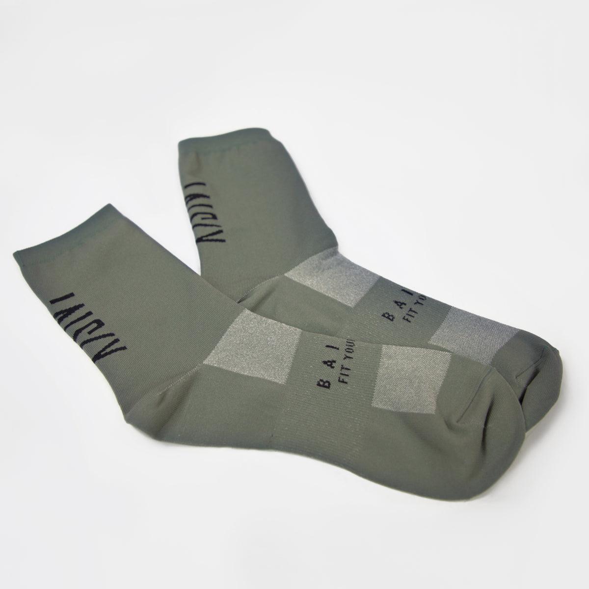 Baisky Mens Sport Socks (Purity Green) | Cycling Gears Hub