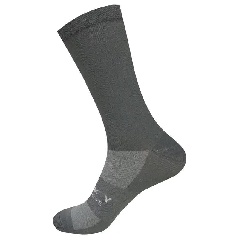 Baisky Mens Sport Socks (Purity Grey) | Cycling Gears Hub