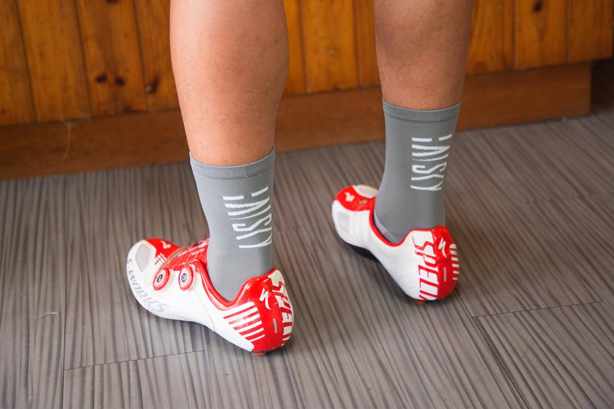 Baisky Mens Sport Socks (Purity Grey) | Cycling Gears Hub