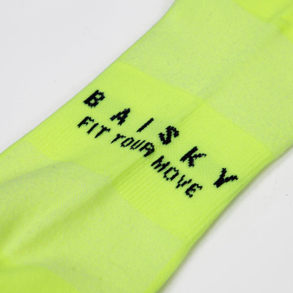 Baisky Mens Sport Socks (Purity Yellow) | Cycling Gears Hub