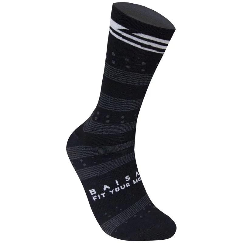 Baisky Mens Sport Socks (Windrider Black) | Cycling Gears Hub