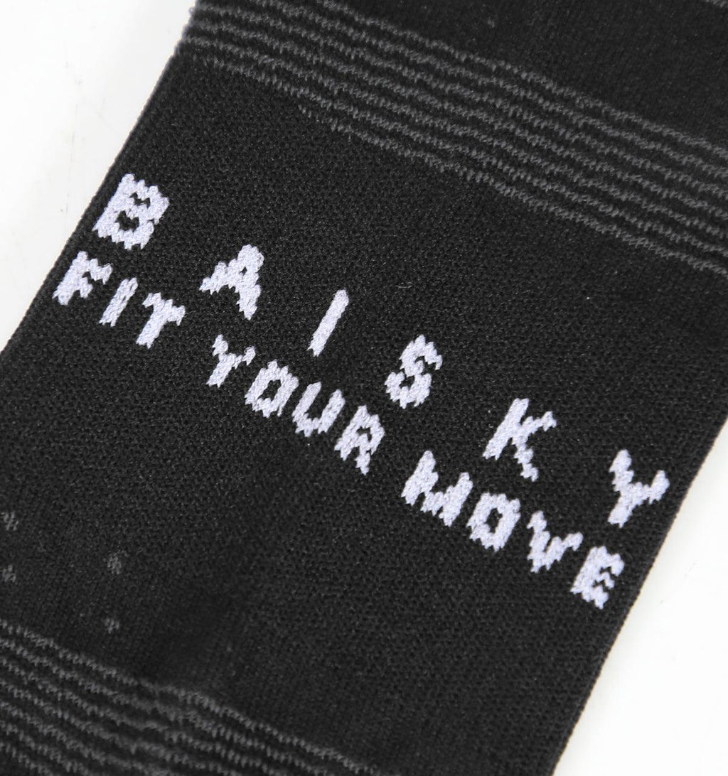 Baisky Mens Sport Socks (Windrider Black) | Cycling Gears Hub