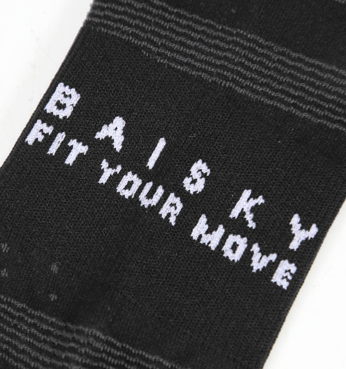Baisky Mens Sport Socks (Windrider Black) | Cycling Gears Hub