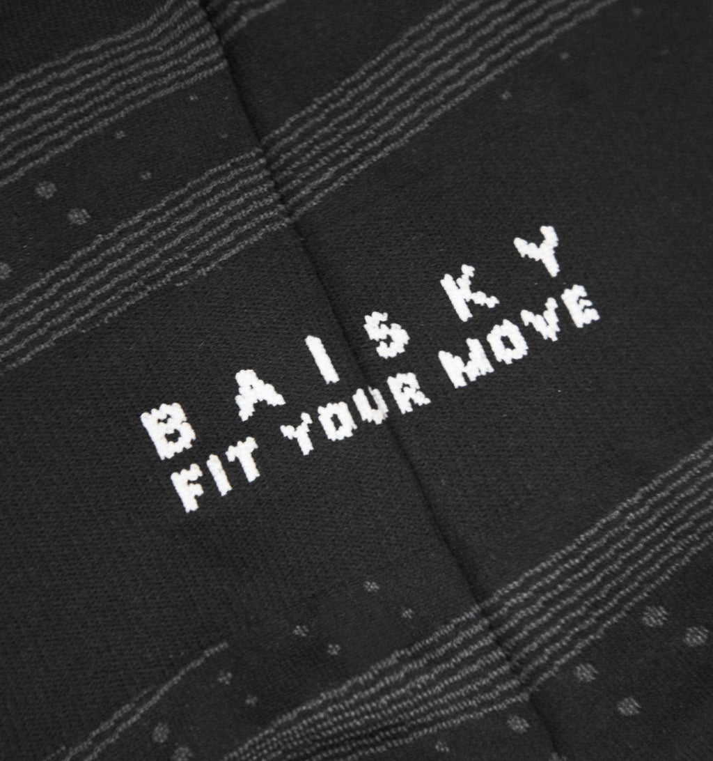 Baisky Mens Sport Socks (Windrider Black) | Cycling Gears Hub
