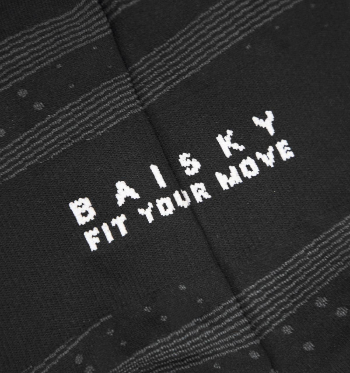 Baisky Mens Sport Socks (Windrider Black) | Cycling Gears Hub