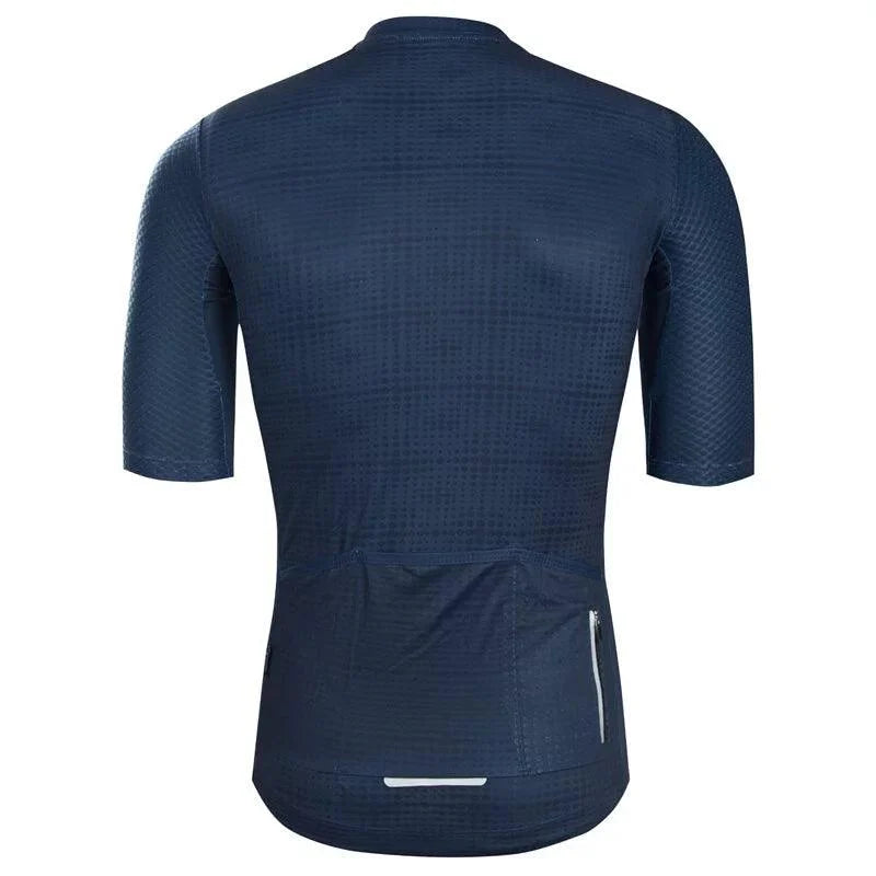 Baisky Short Men Cycling Jersey (Purity Dark Blue) | Cycling Gears Hub
