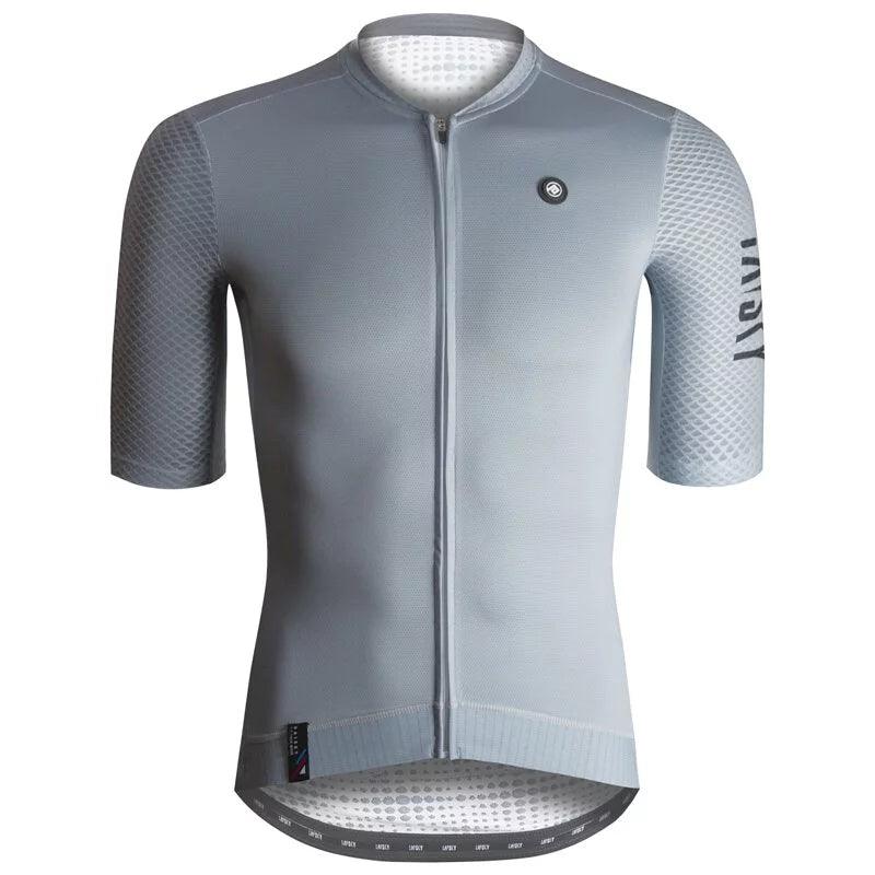Baisky Short Men Cycling Jersey (Purity Grey) | Cycling Gears Hub