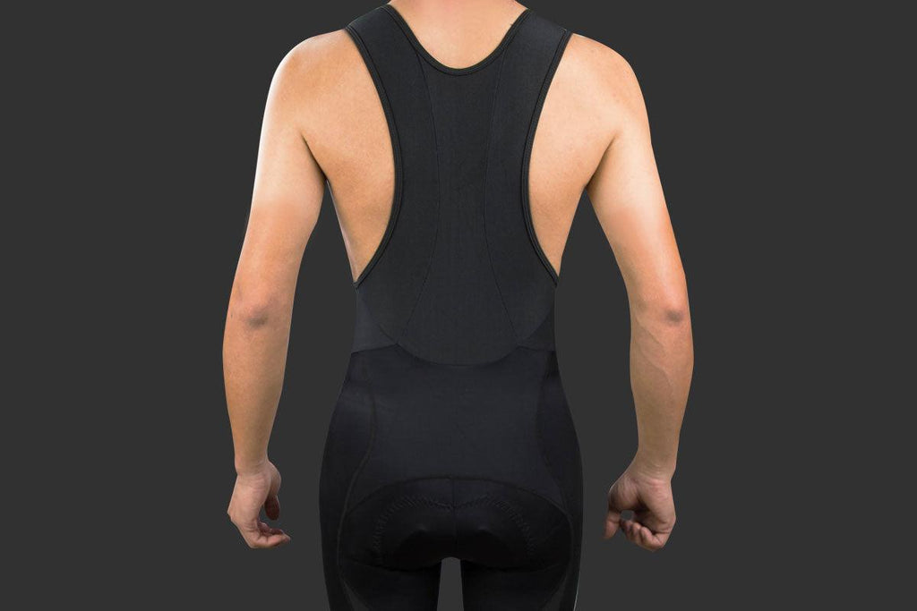 Baisky TRMS700 Mens Cycling Bibshorts (Dark Knight Black) | Cycling Gears Hub