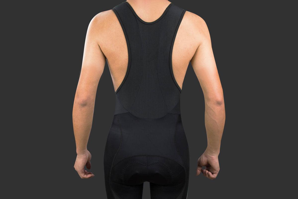 Baisky TRMS700 Mens Cycling Bibshorts (Dark Knight Black) | Cycling Gears Hub - Cycling Gears Hub