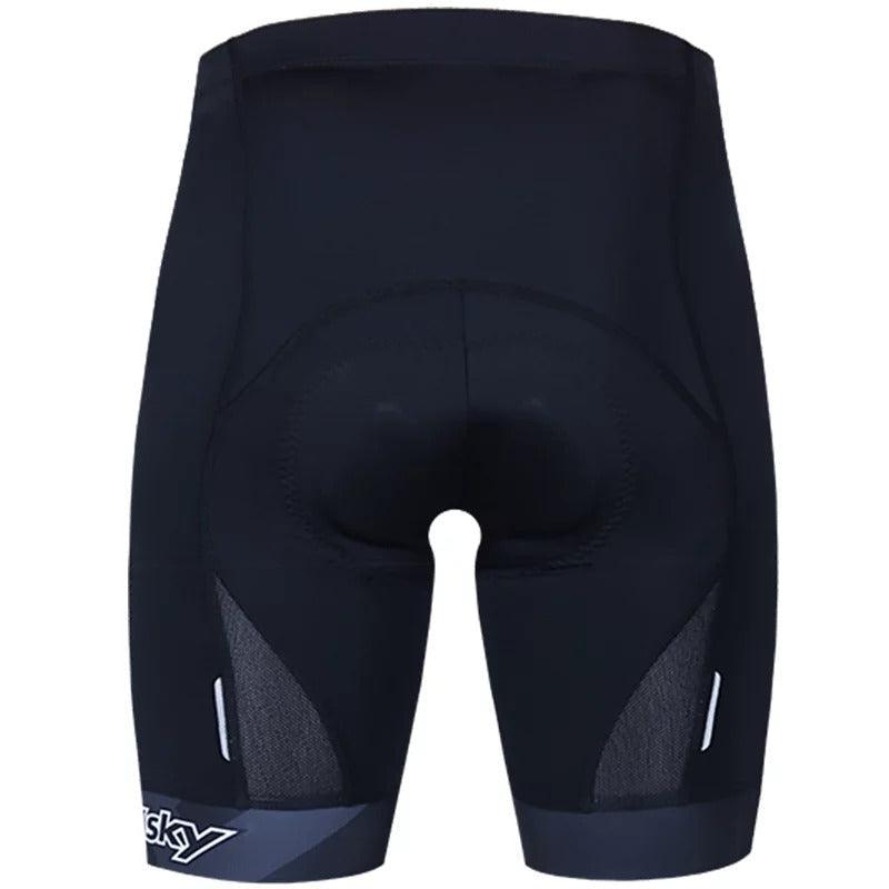 Baisky TRMS700 Mens Cycling Shorts (Dark Knight Black) | Cycling Gears Hub