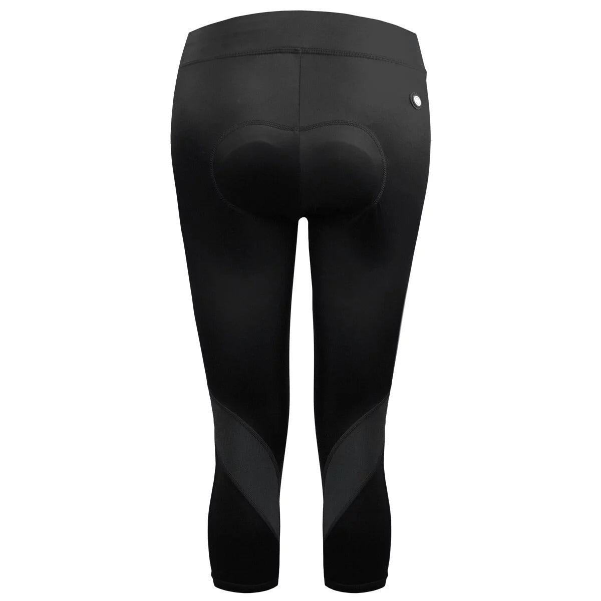 Baisky TRWB780 Cropped Women's Tights (Roselle Black) | Cycling Gears Hub