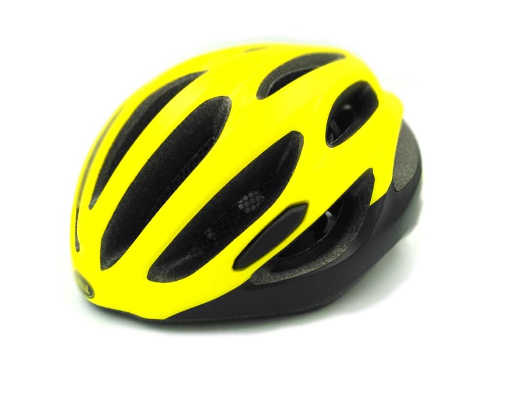 Bell Draft Road Cycling Helmet (Matte Hi-Viz/Black) | Cycling Gears Hub