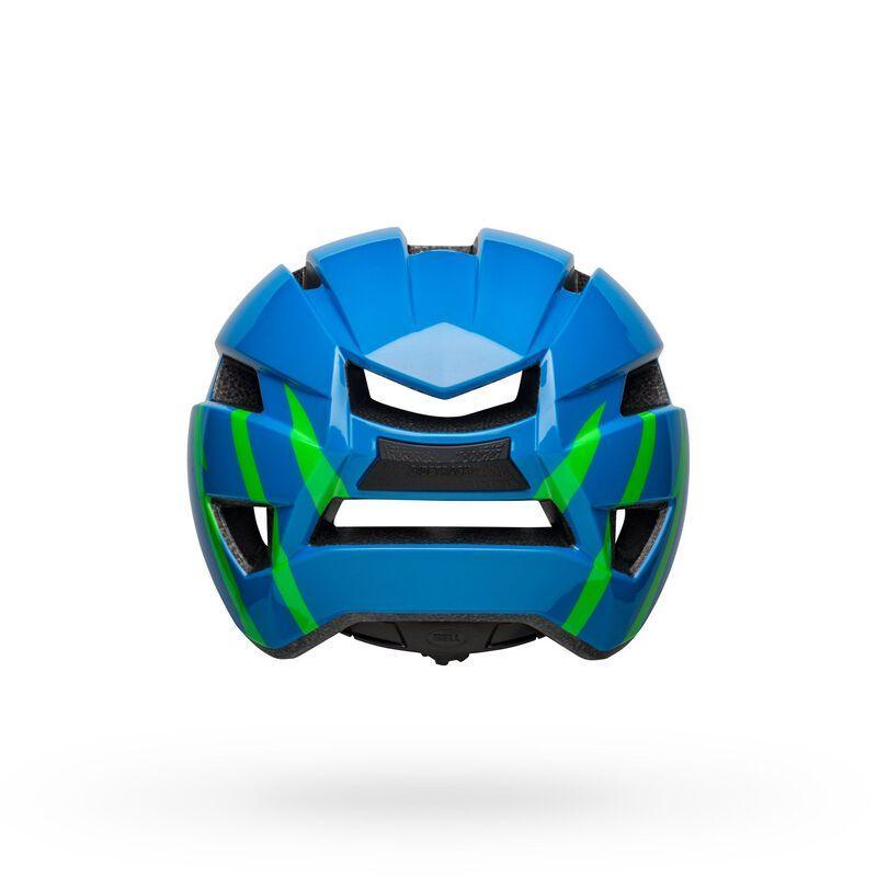 Bell Sidetrack II MTB Cycling Helmet (Strike Gloss Blue/Green) | Cycling Gears Hub