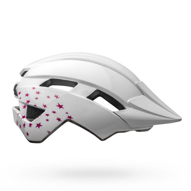 Bell Sidetrack II MTB Cycling Helmet (White Stars) | Cycling Gears Hub