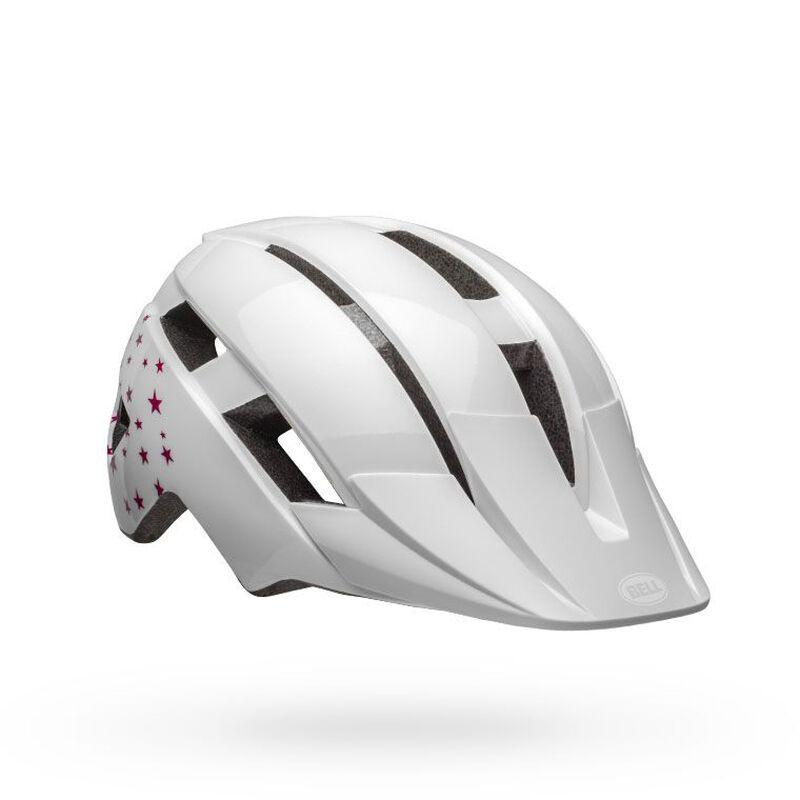 Bell Sidetrack II MTB Cycling Helmet (White Stars) | Cycling Gears Hub