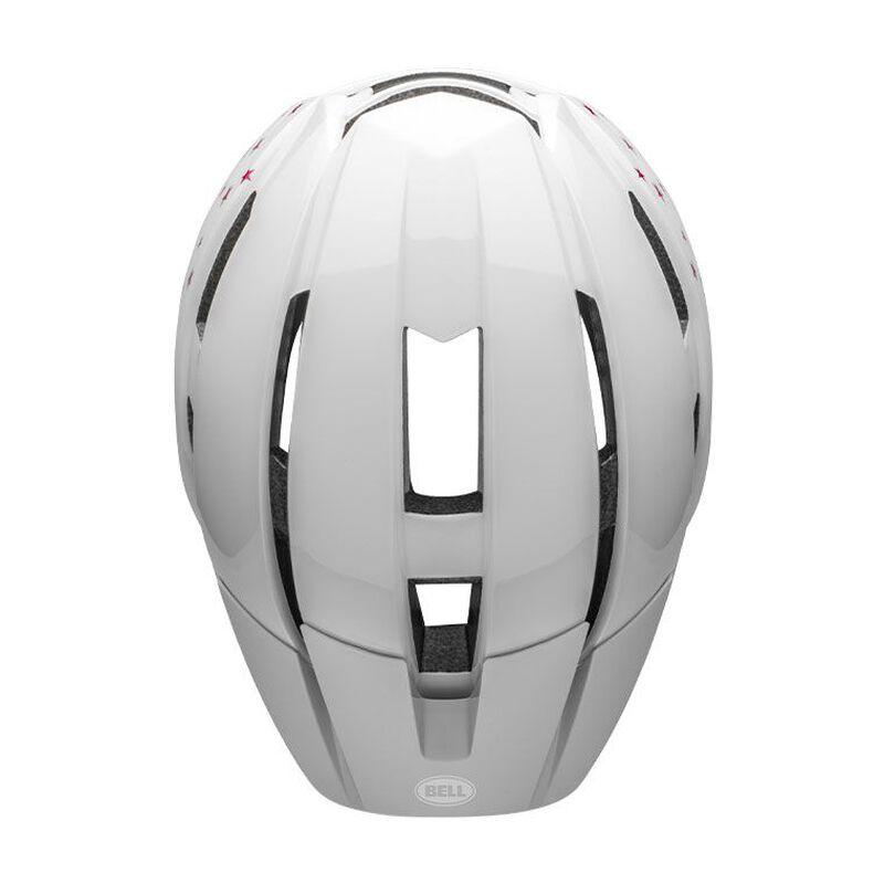 Bell Sidetrack II MTB Cycling Helmet (White Stars) | Cycling Gears Hub