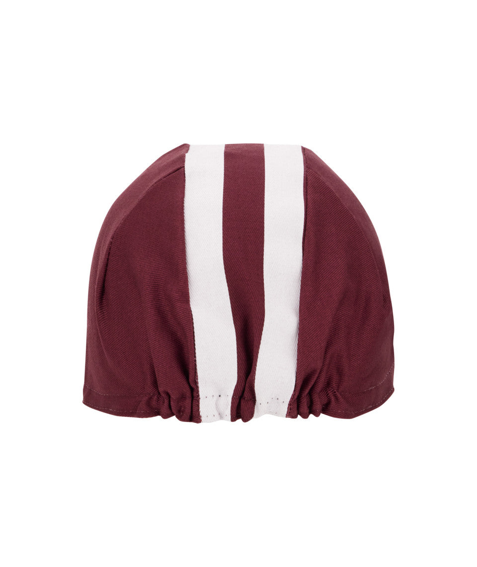 Santini Bengal Unisex Cycling Cap (Burgundy) | Cycling Gears Hub