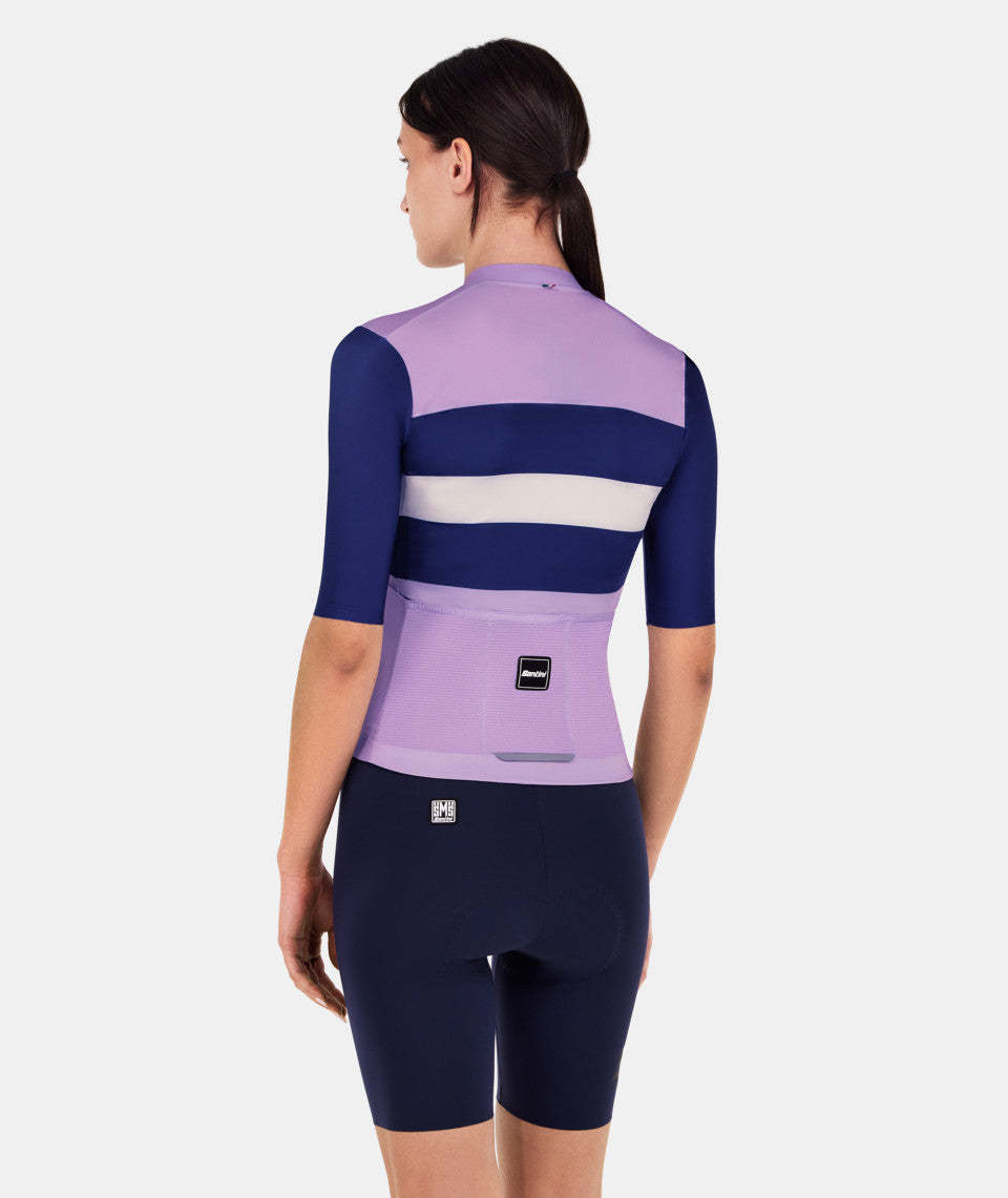 Santini Bengal Unisex Cycling Jersey (Navy Blue) | Cycling Gears Hub