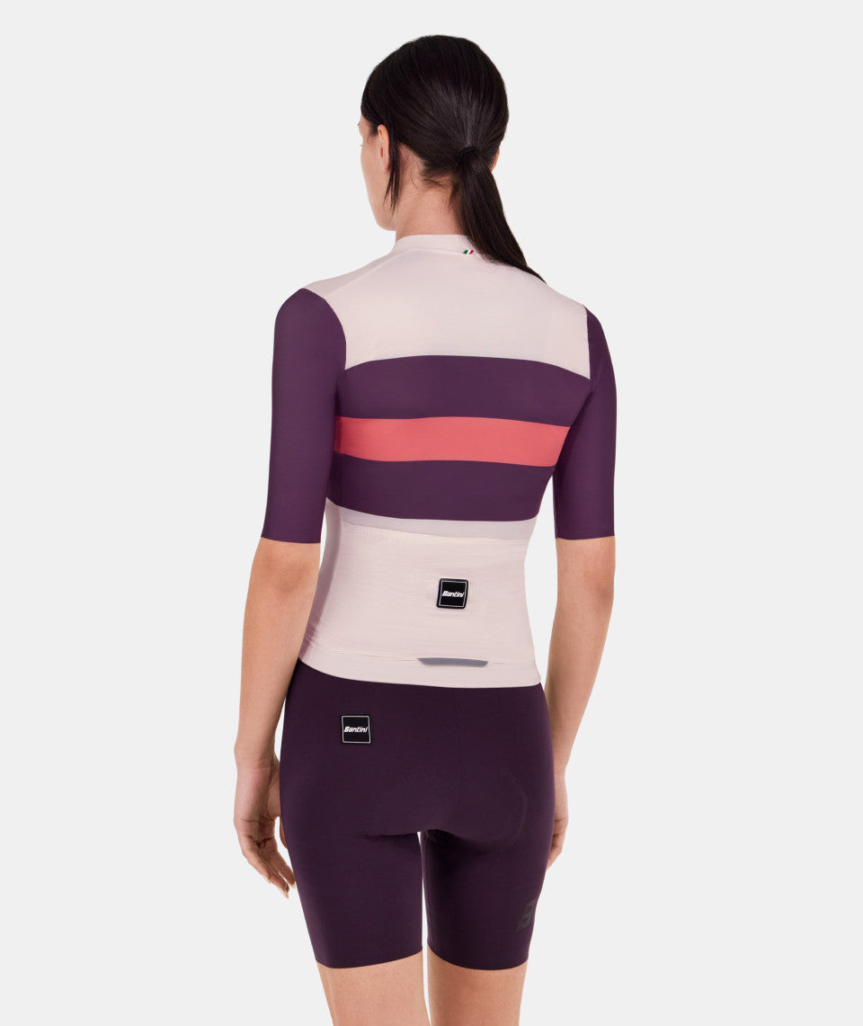Santini Bengal Unisex Cycling Jersey (Vineyard) | Cycling Gears Hub