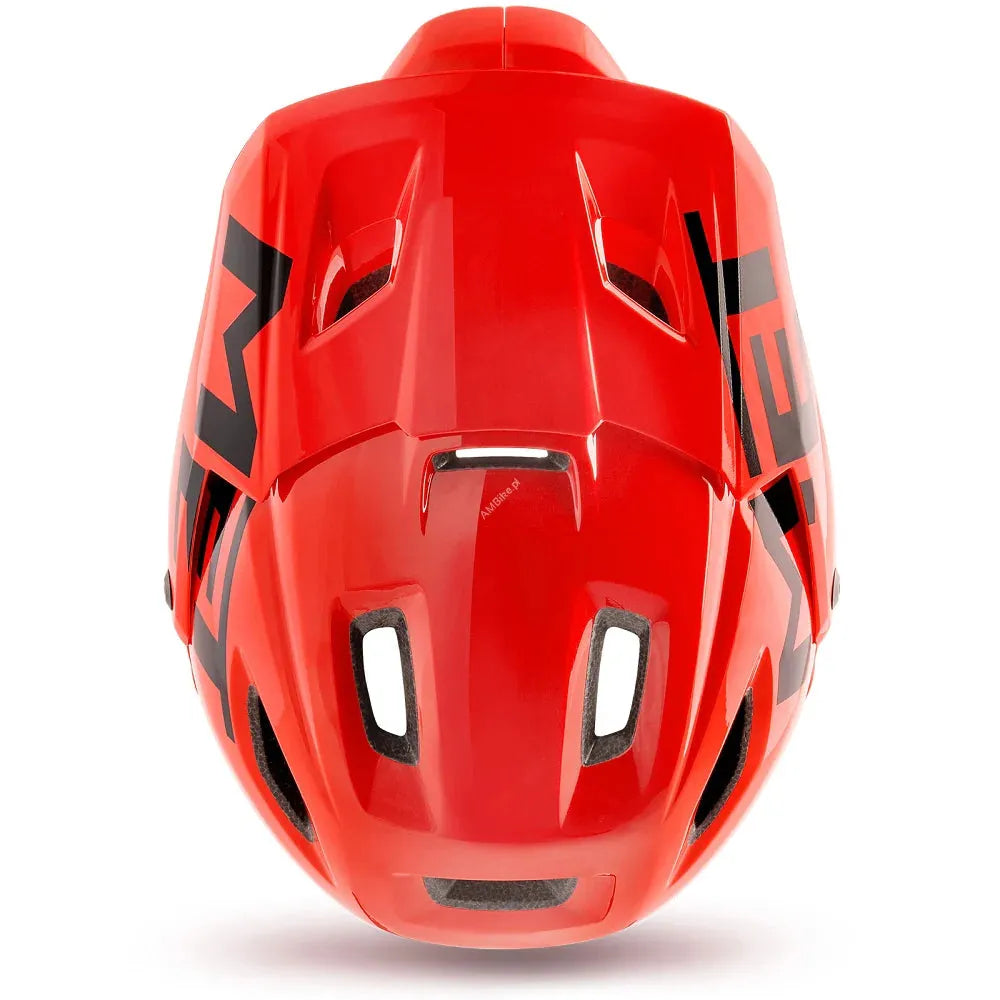 MET Parachute MCR MTB Cycling Helmet (Red) | Cycling Gears Hub