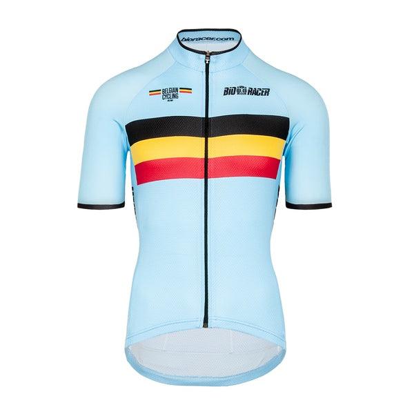 Bioracer Belgium Bodyfit 2.0 Mens Cycling Jersey | Cycling Gears Hub
