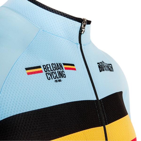 Bioracer Belgium Bodyfit 2.0 Mens Cycling Jersey | Cycling Gears Hub