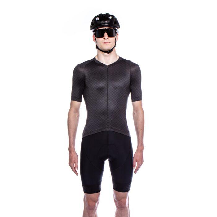 Bioracer Metalix Mens Cycling Jersey (Checker) | Cycling Gears Hub