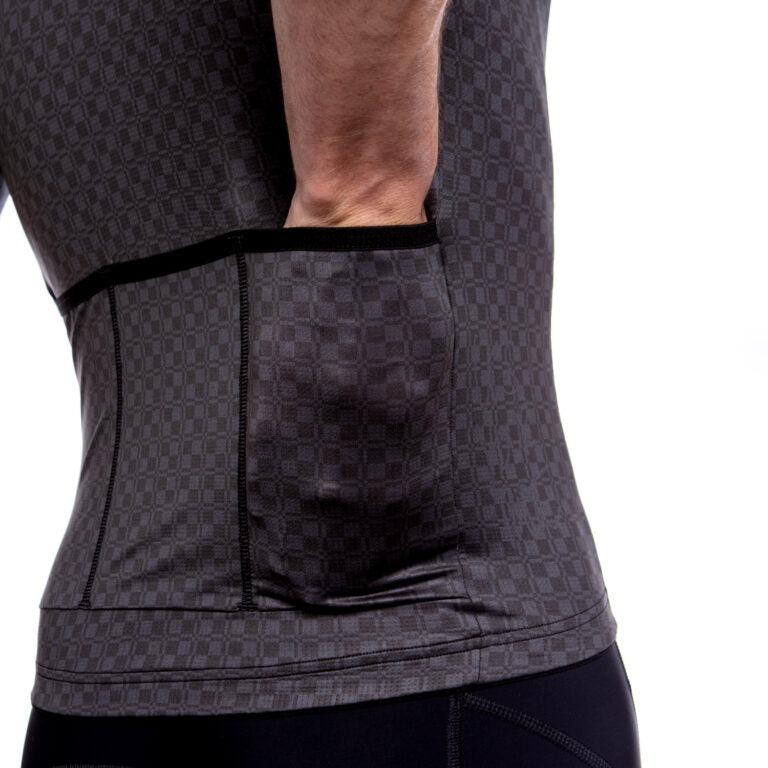 Bioracer Metalix Mens Cycling Jersey (Checker) | Cycling Gears Hub