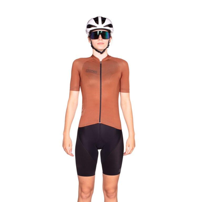 Bioracer Metalix Women's Cycling Jersey (Bronze) | Cycling Gears Hub