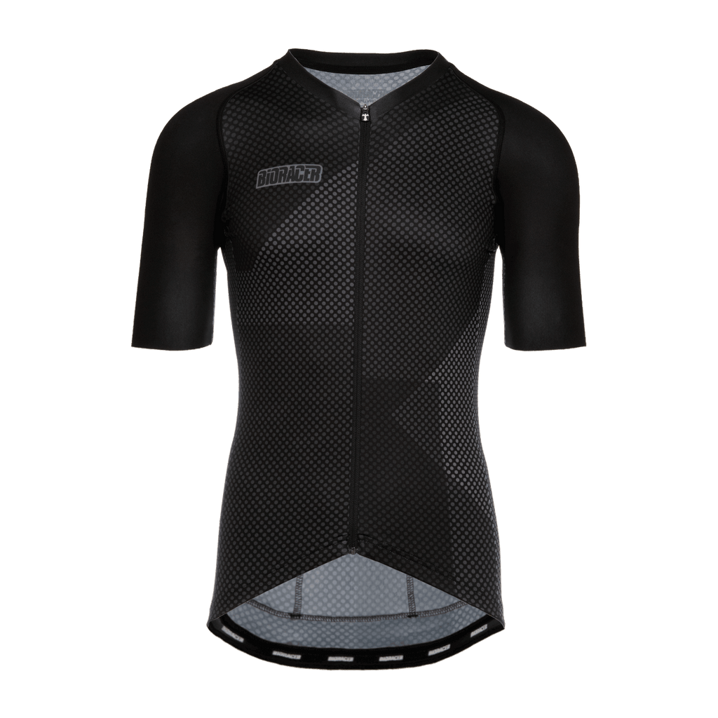 Bioracer Spitfire Blitzz Mens Cycling Jersey (Black) | Cycling Gears Hub