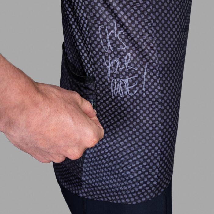 Bioracer Spitfire Blitzz Mens Cycling Jersey (Black) | Cycling Gears Hub