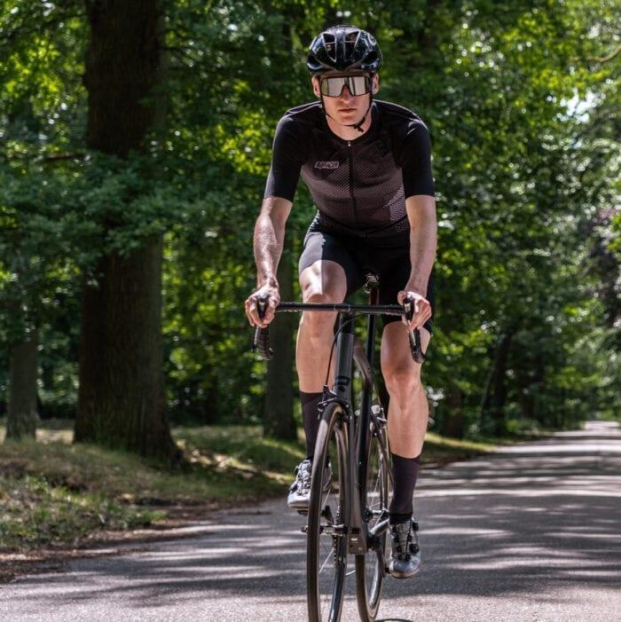 Bioracer Spitfire Blitzz Mens Cycling Jersey (Black) | Cycling Gears Hub