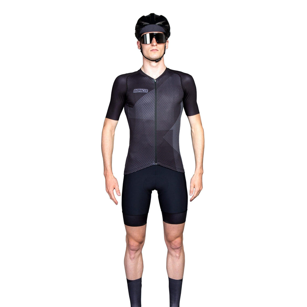 Bioracer Spitfire Blitzz Mens Cycling Jersey (Black) | Cycling Gears Hub - Cycling Gears Hub