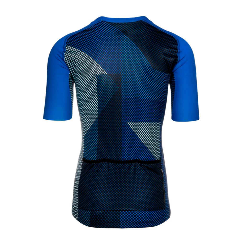 Bioracer Spitfire Blitzz Mens Cycling Jersey (Blue) | Cycling Gears Hub