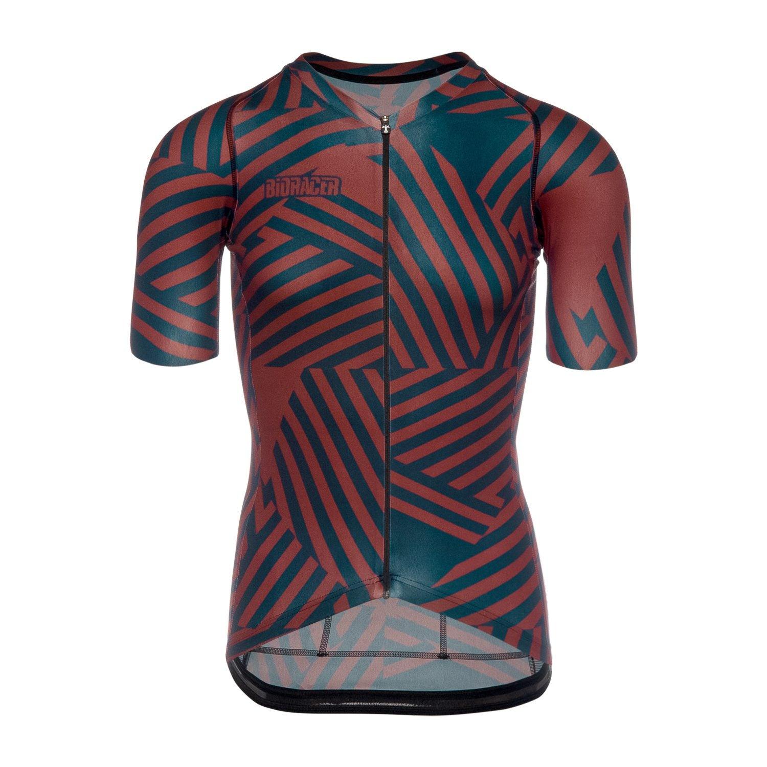 Bioracer Spitfire Mens Cycling Jersey (Don Dazzle/Navy Bordeaux) | Cycling Gears Hub