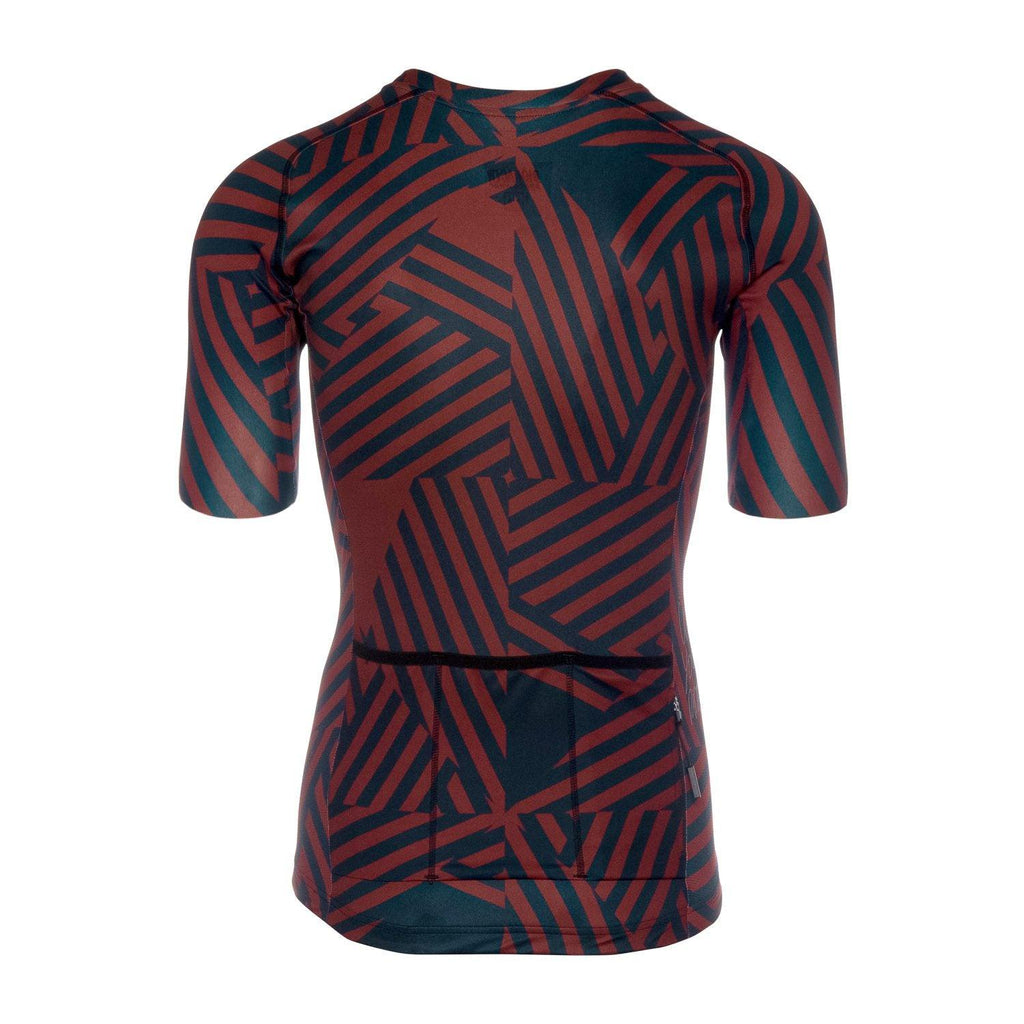 Bioracer Spitfire Mens Cycling Jersey (Don Dazzle/Navy Bordeaux) | Cycling Gears Hub