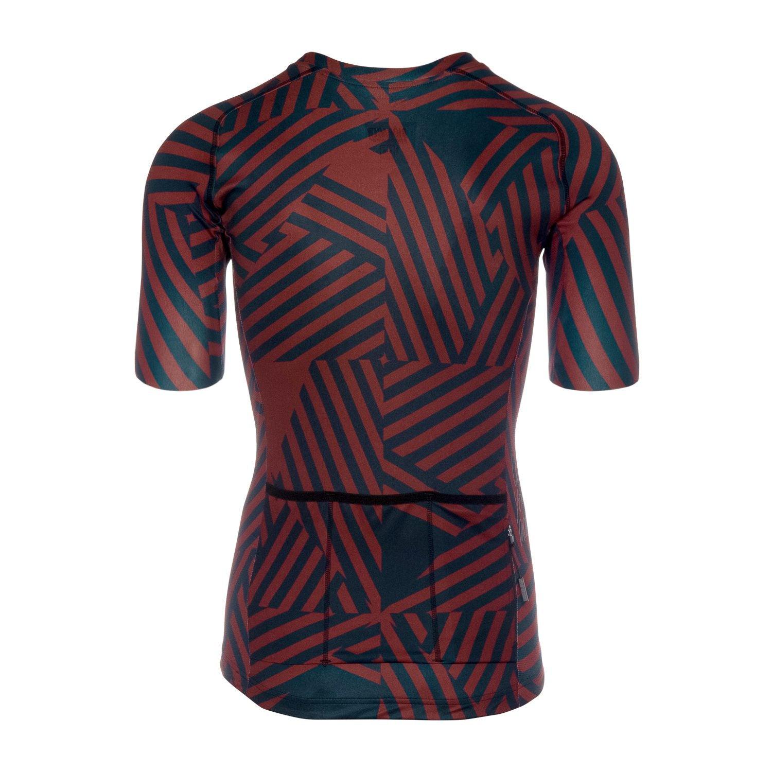 Bioracer Spitfire Mens Cycling Jersey (Don Dazzle/Navy Bordeaux) | Cycling Gears Hub