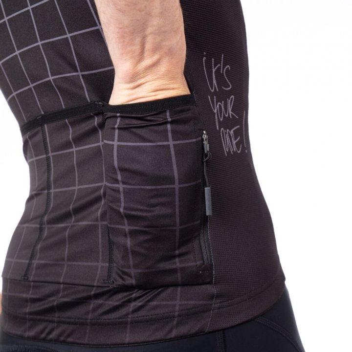 Bioracer Spitfire Mens Cycling Jersey (Moon Ride/Black) | Cycling Gears Hub