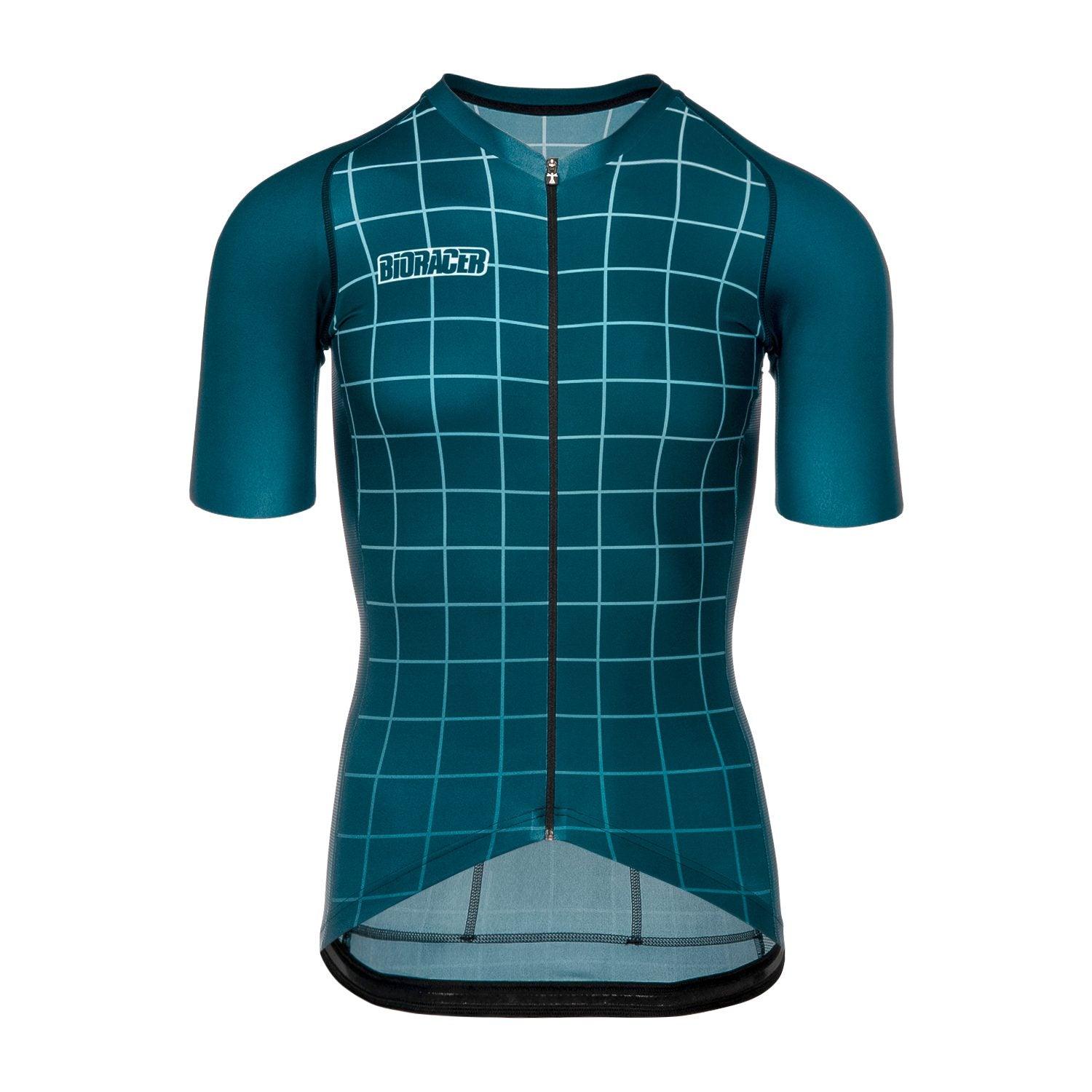 Bioracer Spitfire Mens Cycling Jersey (Moon Ride/Petrol) | Cycling Gears Hub
