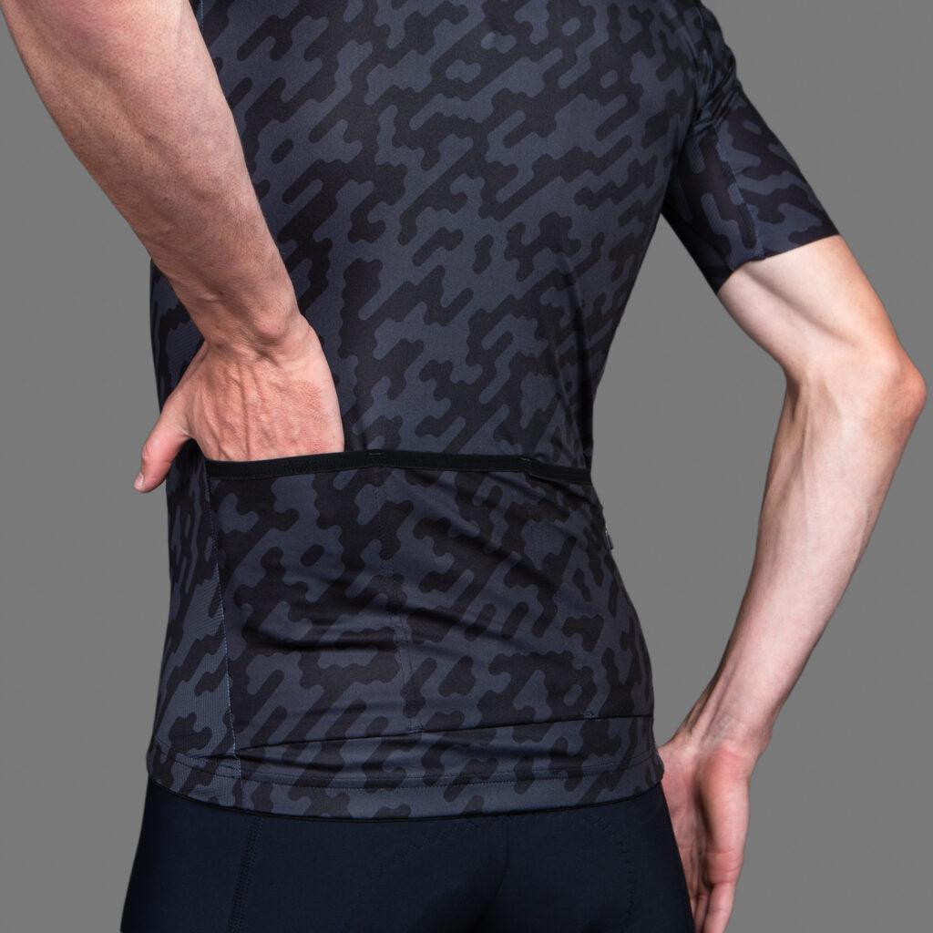 Bioracer Spitfire Noise Mens Cycling Jersey (Black) | Cycling Gears Hub