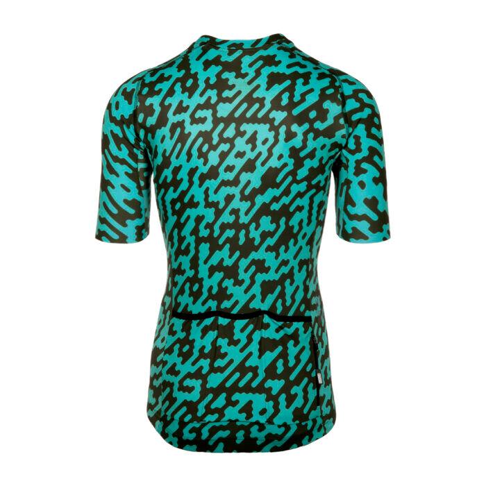Bioracer Spitfire Noise Mens Cycling Jersey (Green) | Cycling Gears Hub