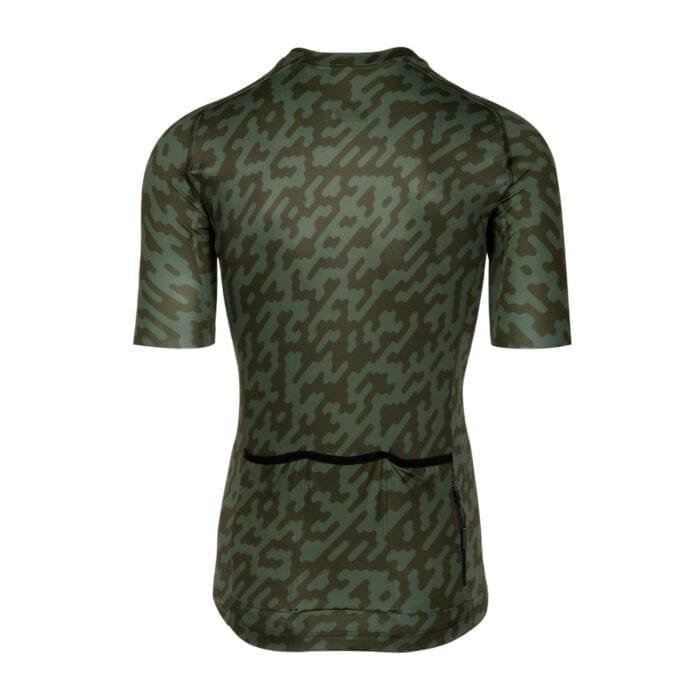Bioracer Spitfire Noise Mens Cycling Jersey (Olive) | Cycling Gears Hub