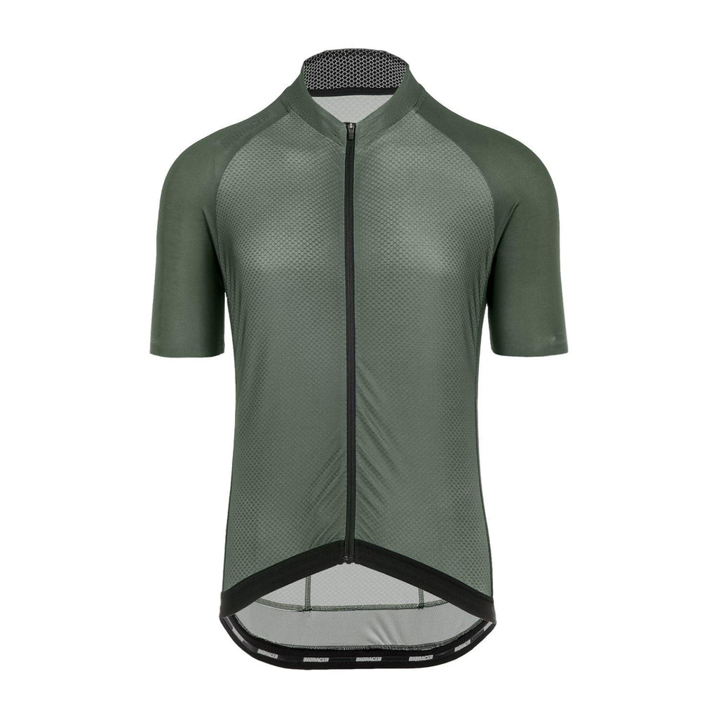 Bioracer Sprinter Coldblack Mens Cycling Jersey (Light Olive) | Cycling Gears Hub