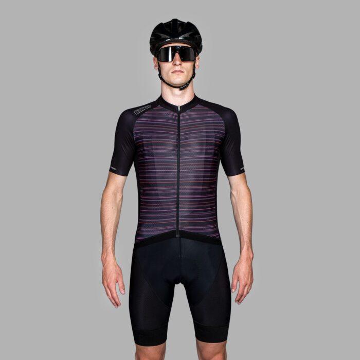 Bioracer Sprinter Mens Cycling Jersey (Kingpin Red) | Cycling Gears Hub