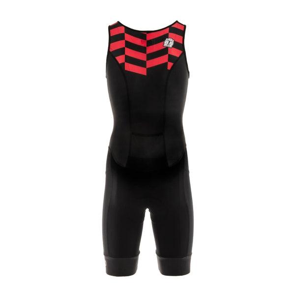 Bioracer Team Men's Triathlon Suit (Hot Rod Red) | Cycling Gears Hub - Cycling Gears Hub