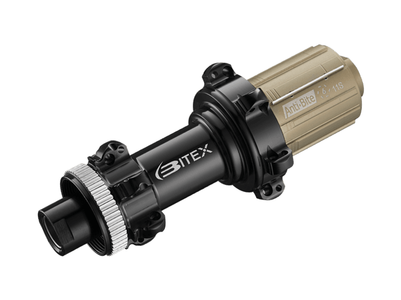Bitex BX312 Disc Brake Rear Hub (Black) | Cycling Gears Hub - Cycling Gears Hub