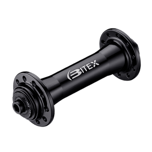 Bitex RAF12 Rim Brake Front Hub (Black) | Cycling Gears Hub - Cycling Gears Hub
