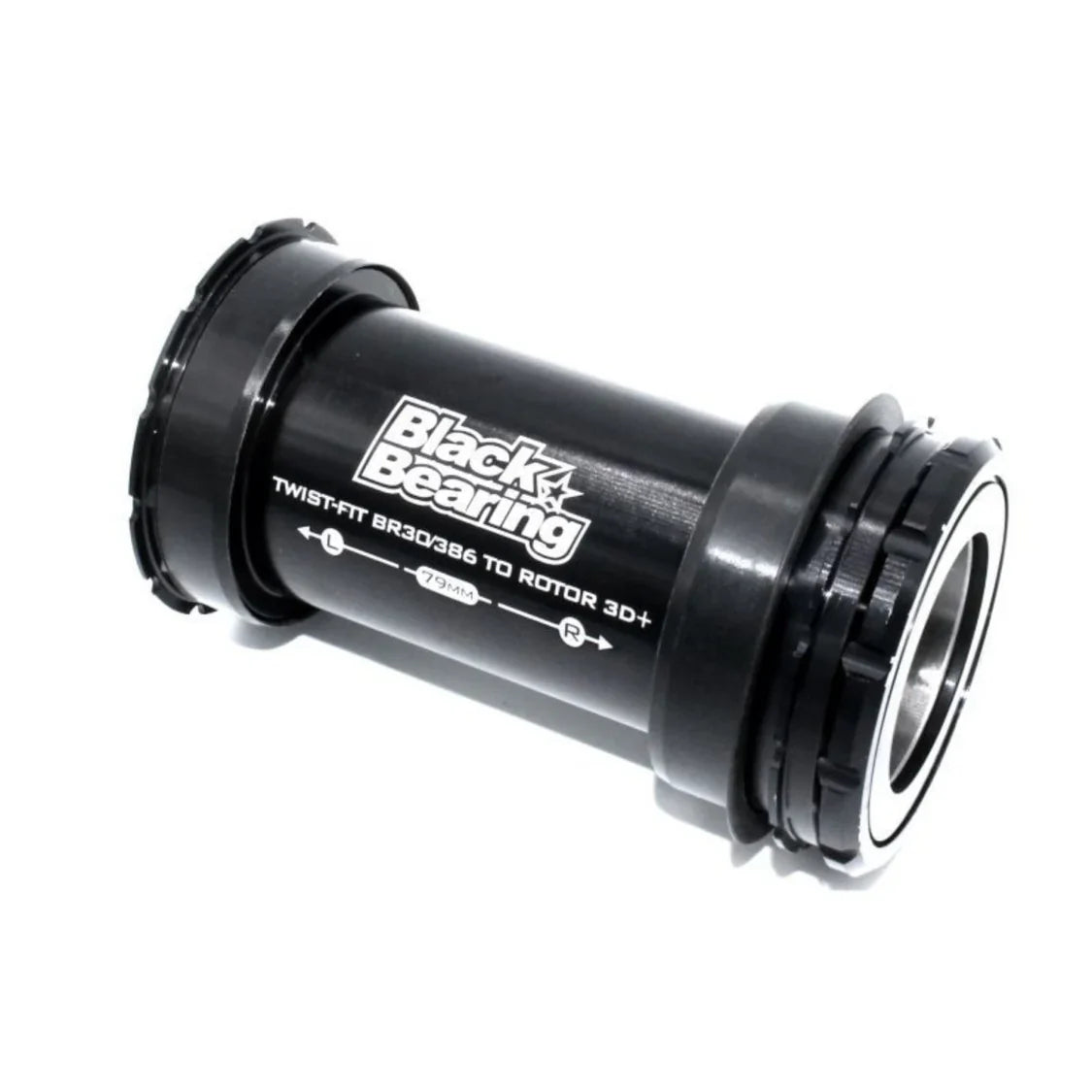 Black Bearing 46-79/Dub B5 Bottom Bracket (Black) | Cycling Gears Hub