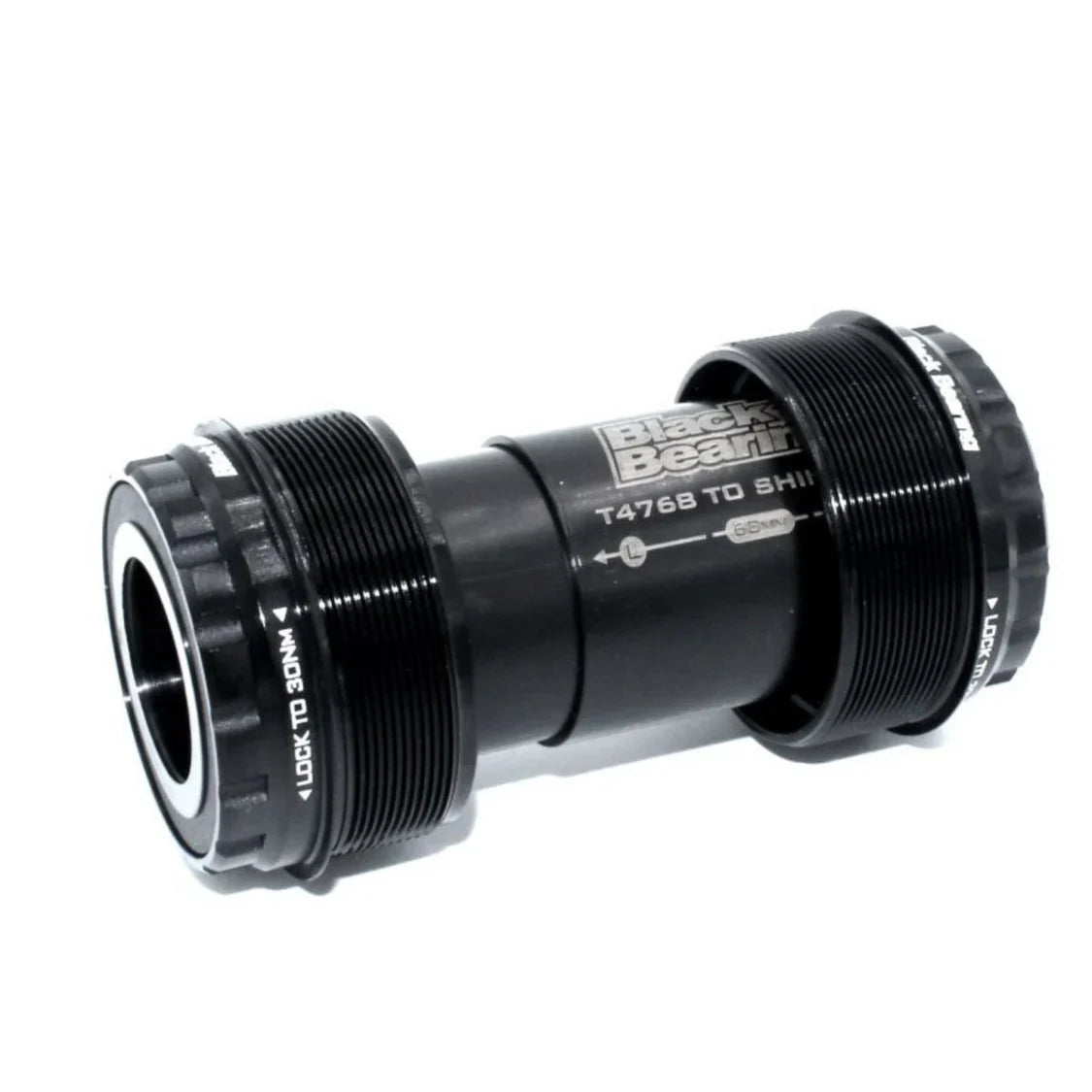Black Bearing T47 68/73-24/GXP B5 Bottom Bracket (Black) | Cycling Gears Hub