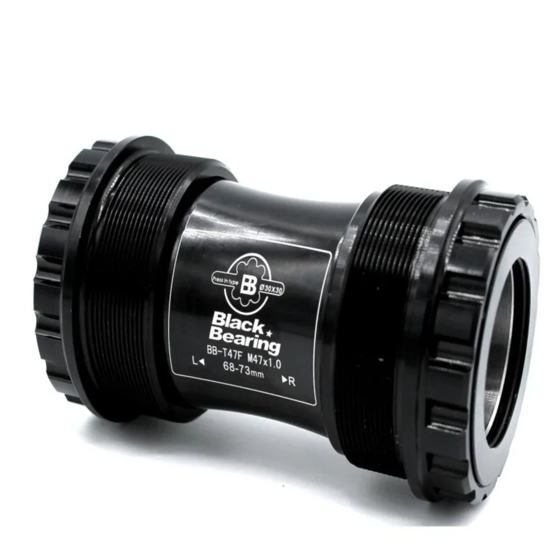 Black Bearing T47 68/73-Praxis B5 Bottom Bracket (Black) | Cycling Gears Hub